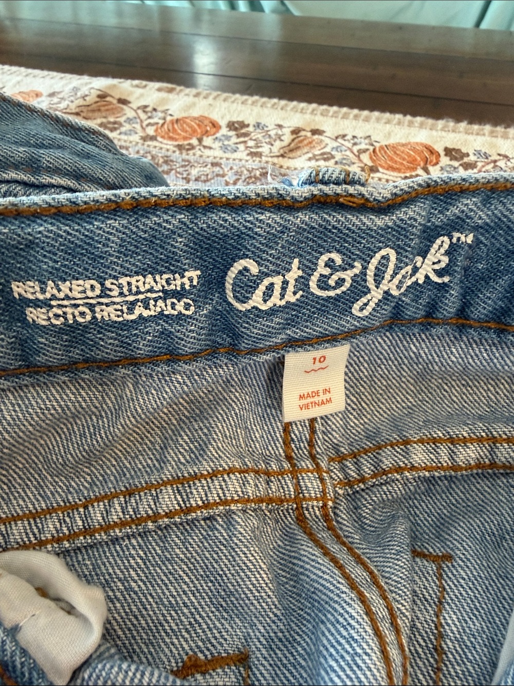 Boys Jeans Cat & Jack Size 10 - Picture 4 of 5